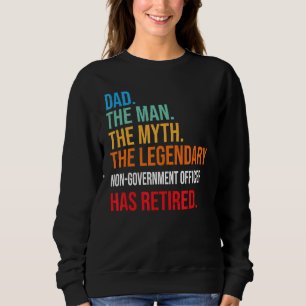 Camiseta Pai O Legendário Agente Não Governo Tem Retir