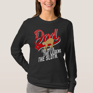 Camiseta Pai O Mito A Lenda A Gordura Do Dia de os pais