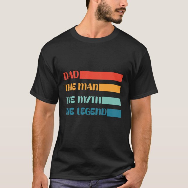 Camiseta Pai o mito da lenda (Frente)