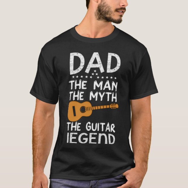 Camiseta Pai o mito do violão (Frente)