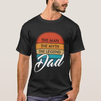 Camiseta Pai O Mito O Dia de os pais Da Legenda