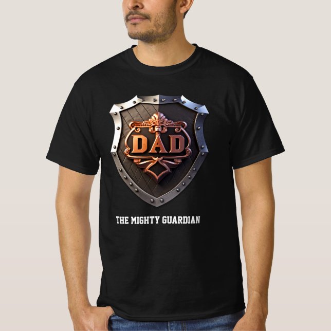 Camiseta Pai O Poderoso Guardião (Frente)