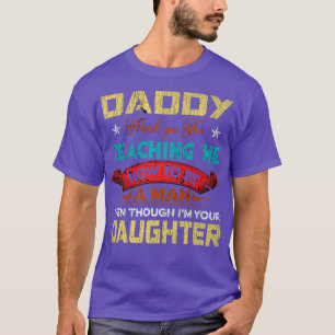 Camiseta Pai Obrigado Por Me Ensinar Como Ser Um Homem Vi