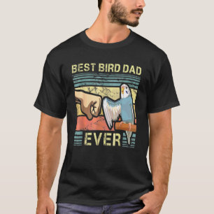 Camiseta Pai Orçamentário Pássaro Pai Animal Entusiasta Car