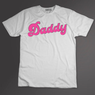 Camiseta Pai orgulho gay LGBT Pink Bear Gay