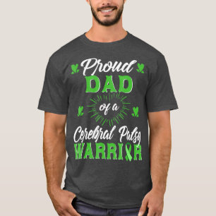Camiseta pai orgulhoso de Cerebral paralela Sensibilização