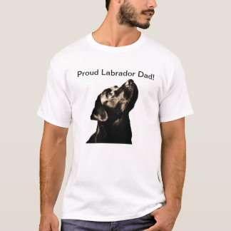 Camiseta Pai orgulhoso de Labrador!