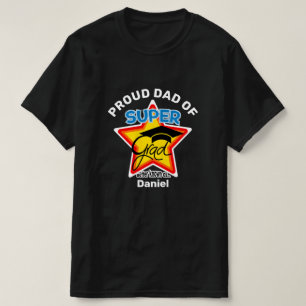 Camiseta PAI ORGULHOSO DE Texto Editável Super Formando A E