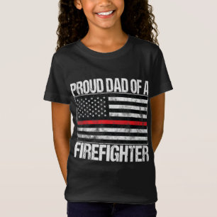 Camiseta Pai orgulhoso de um Bombeiro - Pai Bombeiro