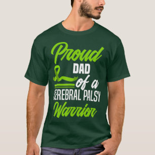 Camiseta Pai Orgulhoso De Um Cerebral De Guerreiro Paralelo