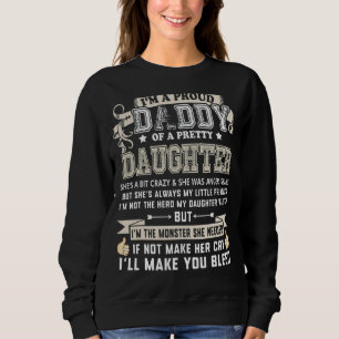 Camiseta Pai Orgulhoso De Um Dia de os pais De Filha Bonito