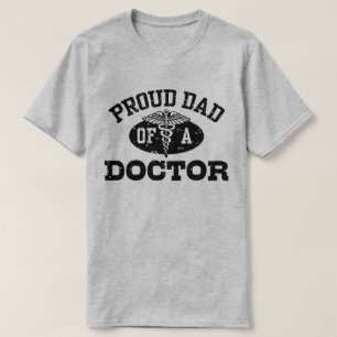 Camiseta Pai orgulhoso de um doutor