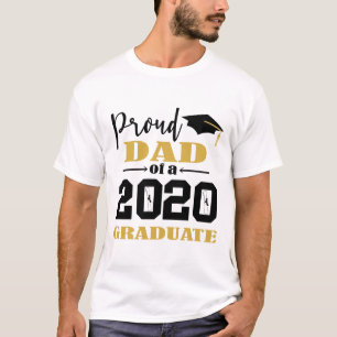 Camiseta Pai orgulhoso de um Formando 2020