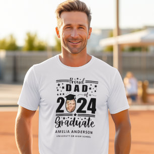 Camiseta Pai orgulhoso de um Formando 2024