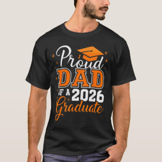 Camiseta Pai Orgulhoso De Um Graduado Em 2026