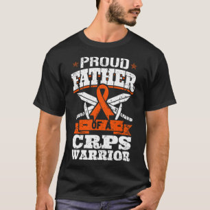 Camiseta Pai Orgulhoso De Um Guerreiro Crps Fita De Conscie
