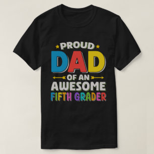Camiseta Pai Orgulhoso De Um Incrível Quinto Grau