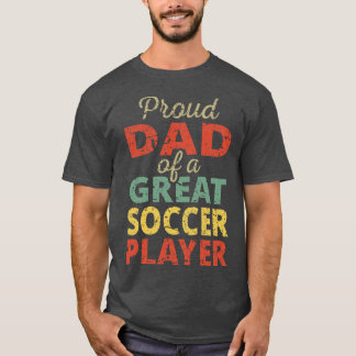 Camiseta Pai Orgulhoso De Um Jogador Excelente II