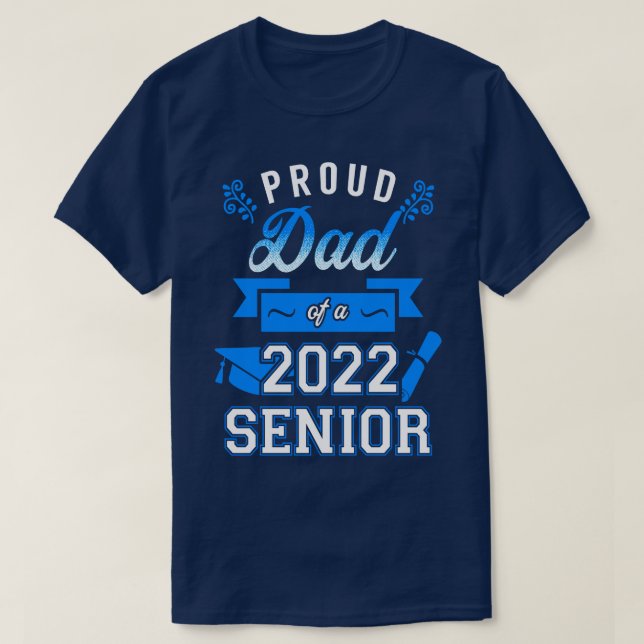 Camiseta Pai orgulhoso de um Mais velho 8 de 2022 (Frente do Design)