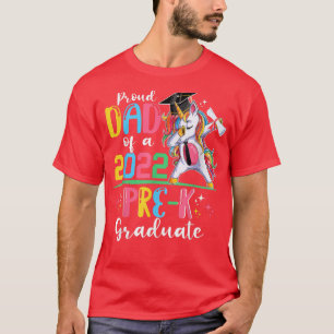 Camiseta Pai Orgulhoso De Um Sen De Formando Unicórnio Do F