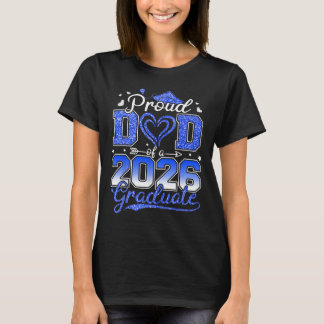 Camiseta Pai Orgulhoso De Um Senior 2026 Cl De 2026 Graduad