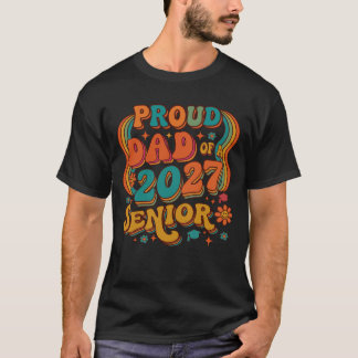 Camiseta Pai Orgulhoso De Um Veterano De 2027.