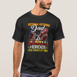 Camiseta Pai Orgulhoso De Um Veterano Vietnã Que Meu Filho 