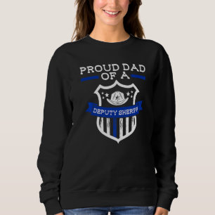 Camiseta Pai Orgulhoso De Um Vice-Xerife Xerife