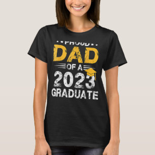Camiseta Pai Orgulhoso De Uma Classe De Gradu Do Mais velho
