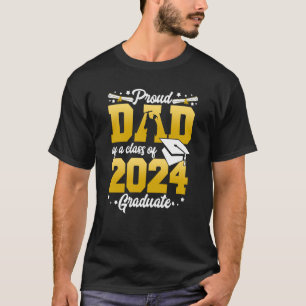 Camiseta Pai Orgulhoso de uma Classe de Graduação 2 do Form