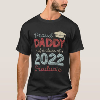 Camiseta Pai Orgulhoso De Uma Classe De Vintage De Formando