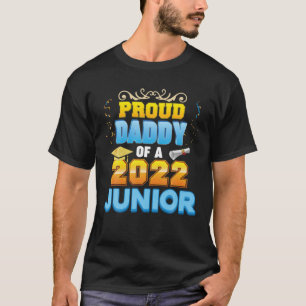 Camiseta Pai Orgulhoso De Uma Escola Secundária De 2022 No