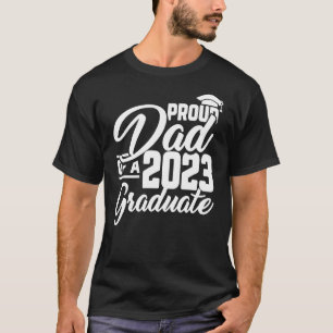 Camiseta Pai Orgulhoso De Uma Família De Graduação De Forma