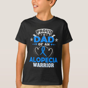 CAMISETA PAI ORGULHOSO DE UMA GUERRA ALOPECIA