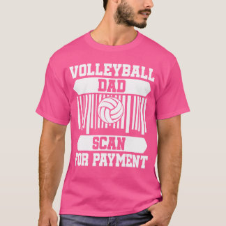 Camiseta Pai Orgulhoso de Volei Dia dos Pais menina menino 