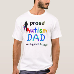 Camiseta Pai orgulhoso do autismo