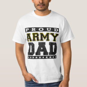 Camiseta Pai orgulhoso do exército