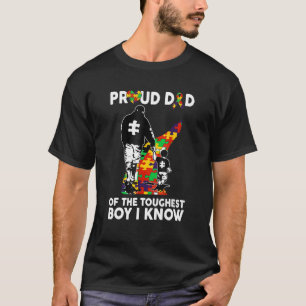 Camiseta Pai Orgulhoso Do Menino Mais Durão Que Conheço Con