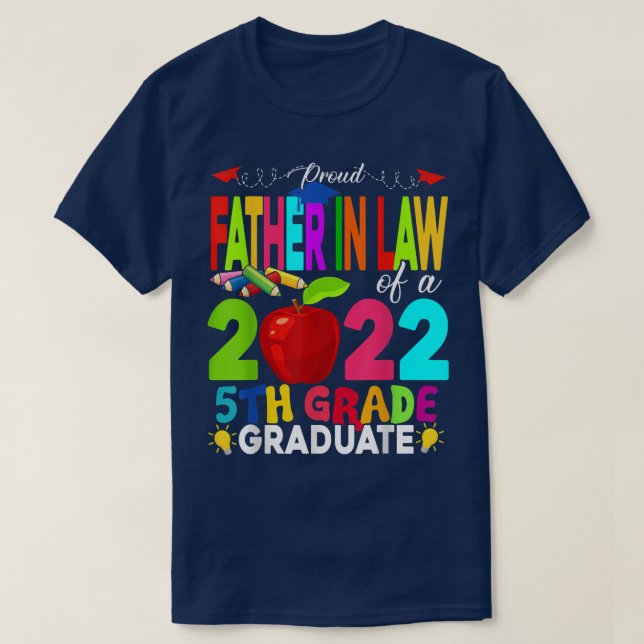 Camiseta Pai Orgulhoso em Direito de 2022 5 (Frente do Design)