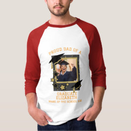 Camiseta Pai orgulhoso personalizado de uma foto de Formand
