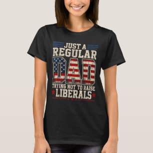 Camiseta Pai orgulhoso que não criou liberais dia dos pais