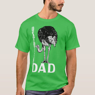 Camiseta Pai Ostrich amante Ostrich