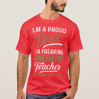 Camiseta Pai pai Dia de os pais Avô Professor Incrível