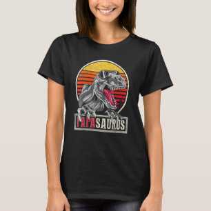 Camiseta Pai Pai Dinossauro Família Papa Idea Papasauro T