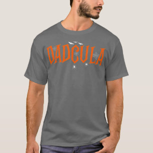 Camiseta Pai pai Dracula Monster Dia de as Bruxas engraçado