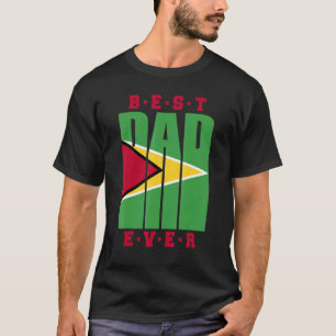 Camiseta Pai Pai Guyanês Dia de os pais da Guiana