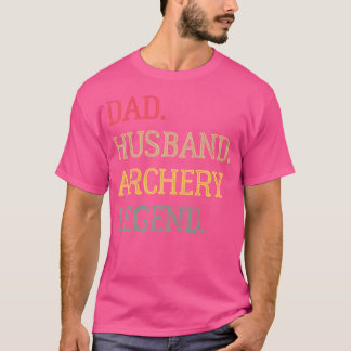 Camiseta Pai pai Husband Archery Legend Archery