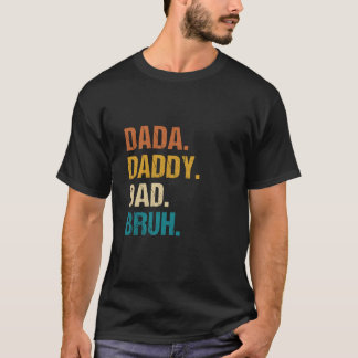 Camiseta Pai Pai Pai Bruh Crianças Engraçadas Filho Filha F
