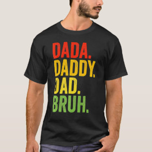 Camiseta Pai Pai Pai Bruh Pai E Meu Filho Filha Fath