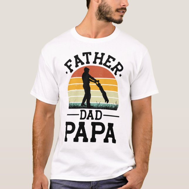Camiseta Pai Pai Papa (Frente)